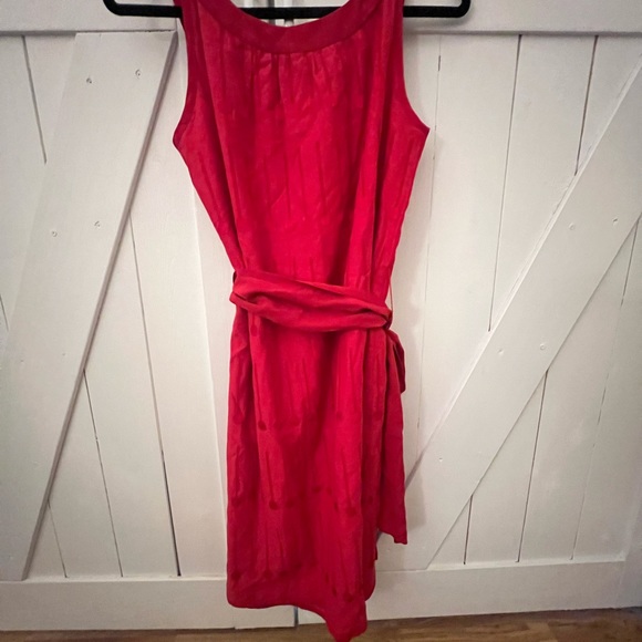 Gorgeous red dress with tie. New with tags. From Nordstroms. - Picture 1 of 11